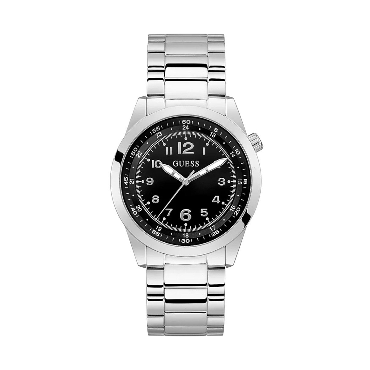 MONTRE GUESS HOMME MAX ACIER